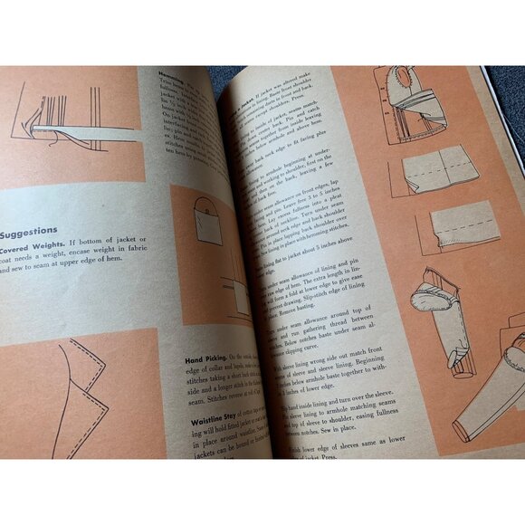 Simplicity Sewing Book Vintage 1953 Featuring Simplicity Unit System Of Sewing P - Picture 5 of 9